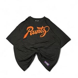 Runtz Black and Orange Short Sleeve Tee